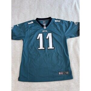 Nike Youth Carson Wentz Philadelphia Eagles Green On Field Jersey Sz XL Boys